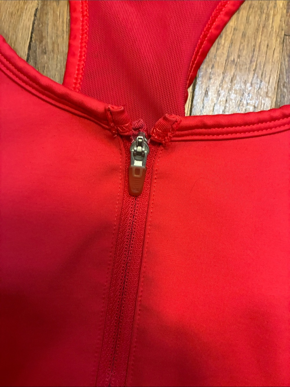 Lucy Red Racerback Performance Tank with Reflective Detail Medium - Picture 8 of 8